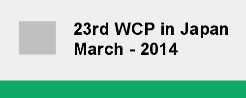 23rd WCP in Japan